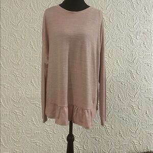 Banana Republic Soft Pink Knit Top